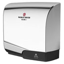 World Dryer SLIMdri L-971 Hand Dryer, Brushed Chrome Aluminum, Universal, Updated Part Number: L-971A