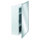 Bradley 9661-000000 Commerical Medicine Cabinet, 16" W x 26" H, Recessed-Mounted, Steel White Epoxy - TotalRestroom.com