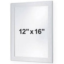 Bradley SA01-900001 Security Mirror, 12" W x 16" H, Chase-Mounted, Stainless Steel w/ Satin Finish - TotalRestroom.com