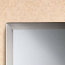 Bobrick B-2908 1830 (18 x 30) Tempered Glass Welded-Frame Mirror, 18" W x 30" H