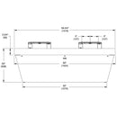 Bradley Verge with WashBar Technology - LVQ-Series, Two-Station, LVQD2 - TotalRestroom.com