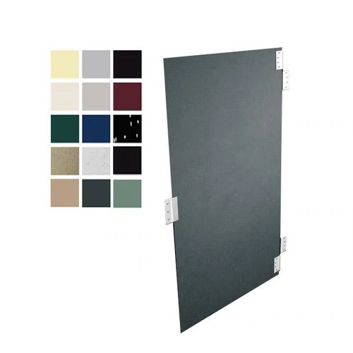 Hadrian (Plastic) Stall Door (36" x 55") Solid Plastic, Includes 621005/6 Aluminum Out-Swing Hardware Kit, B/F - 10036