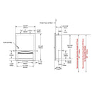 Bobrick B-359033 Commercial Paper Towel Dispenser, Recessed-Mounted, Stainless Steel - TotalRestroom.com