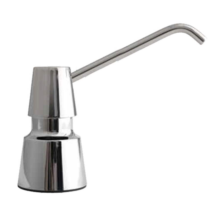 Bobrick B-8236 Commercial Foam Soap Dispenser, Counter-Mounted, Stainless Steel - 6" Spout Length