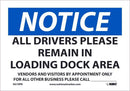 NMC NOTICE DRIVERS REMAIN CALL, 7X10, REMOVABLE PS VINLY - N519PR - TotalRestroom.com