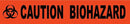 NMC TAPE, BARRICADE, CAUTION BIOHAZARD, 4 MIL 3"X1000' - PT40 - TotalRestroom.com