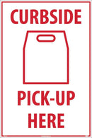 NMC CURBSIDE PICK-UP, A-FRAME SIGNICADE SIGN 36X24 SIGN - SFS113C - TotalRestroom.com