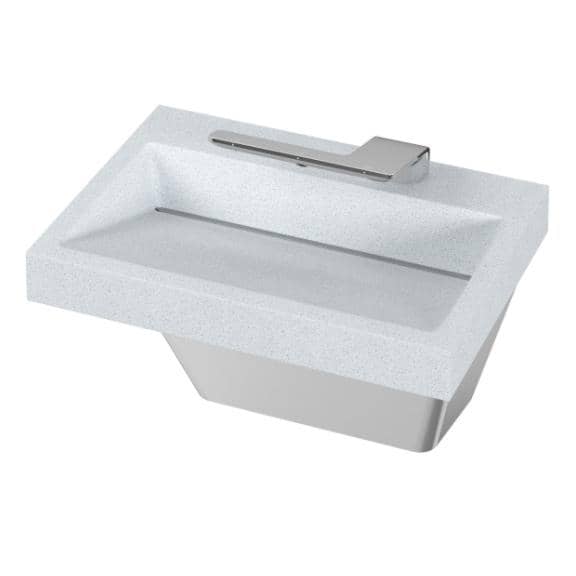 Bradley Verge with WashBar WB2 1-Station - LVQD1-WB2