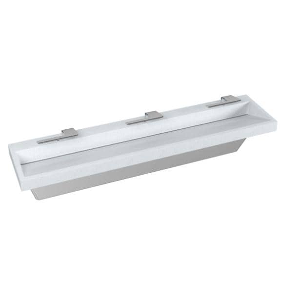 Bradley Verge with WashBar WB2 3-Station - LVQD3-WB2