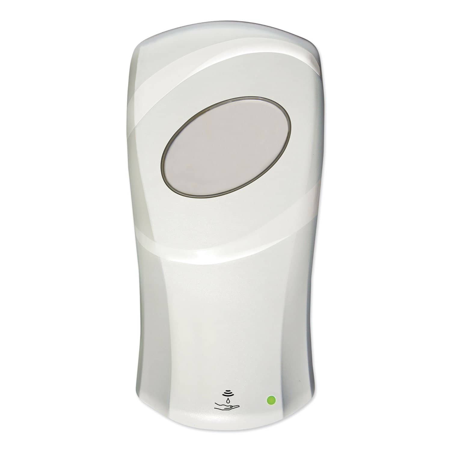 Dial Fit Touch Free Automatic Soap Dispenser, Foam, White, Includes 2PK Hypoallergenic Refills - TotalRestroom.com