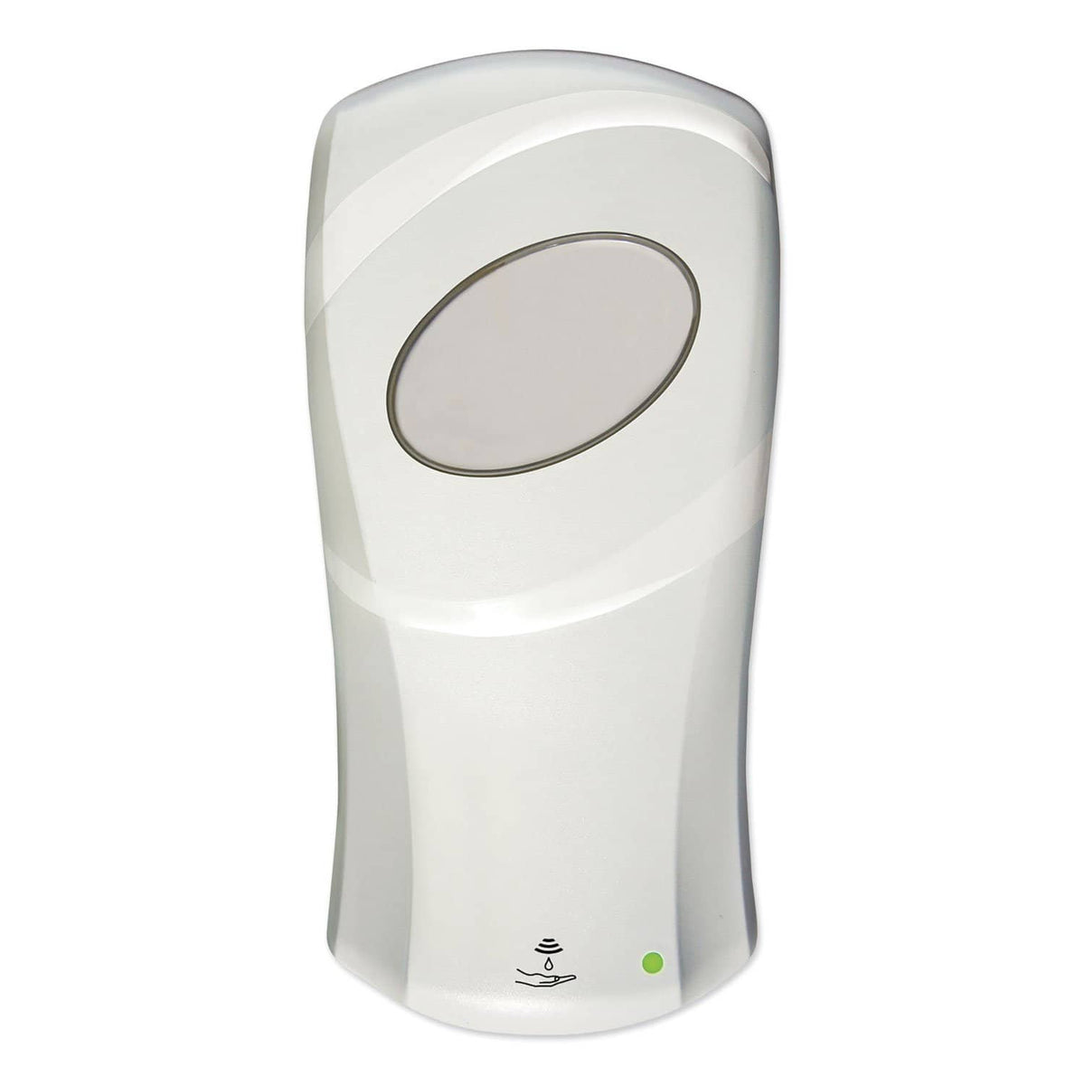 Dial Fit Touch Free Automatic Soap Dispenser, Foam, White, Includes 2PK Hypoallergenic Refills - TotalRestroom.com