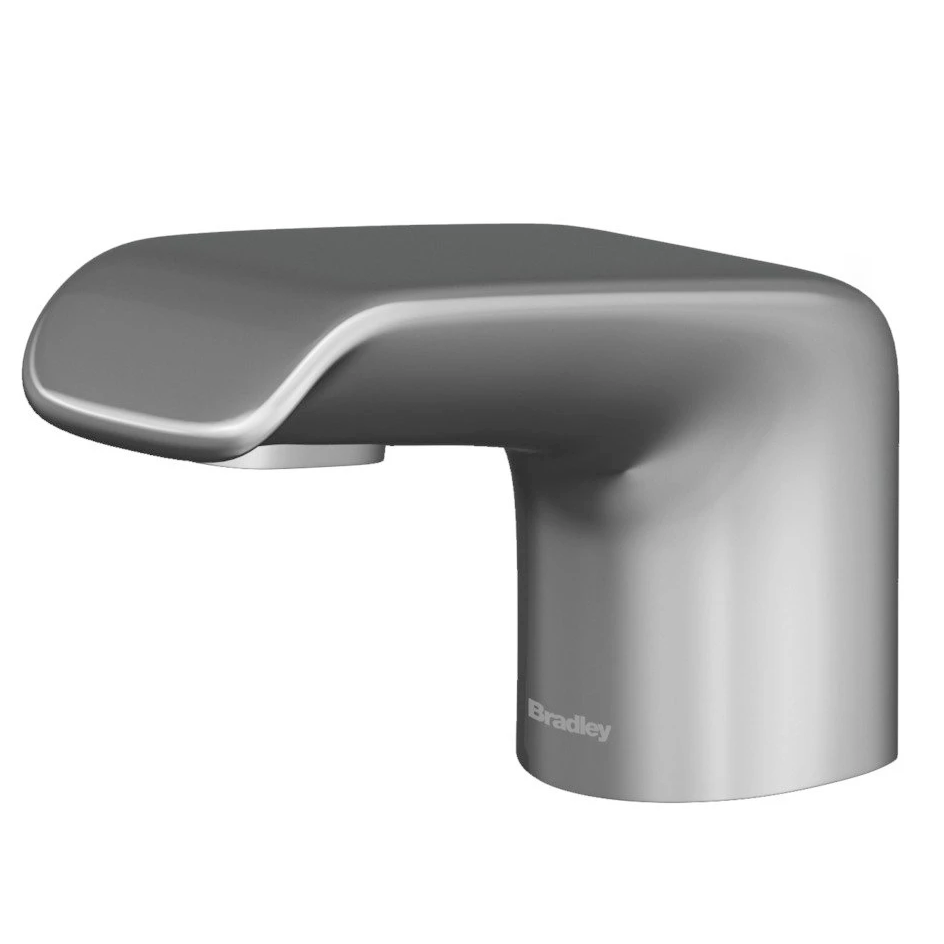Bradley (6-3500) RLT-PC Touchless Counter Mounted Sensor Soap Dispenser, Polished Chrome, Linea Series
