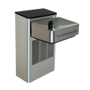 Haws 1201S Stainless Steel Wall Mount ADA Water Cooler, Electronic Valve & Pushbar Assembly