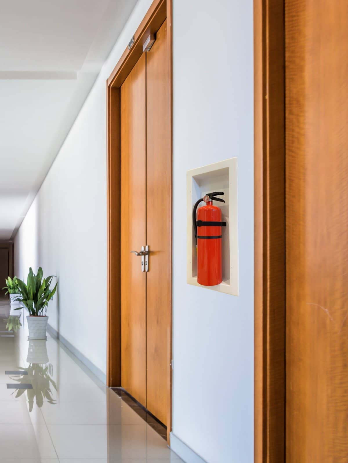 Easy Comply Fire Extinguisher Cabinet, Meets NFPA 101 & ADA 2010 Standards and Egress Requirements - ECC-10