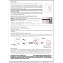 Bobrick B-164 2436 (24 x 36) Reversible LED Backlit Mirror, 24"W x 36"H