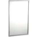 Bobrick B-290 1830 (18 x 30) Welded-Frame Mirror 18"W x 30"H