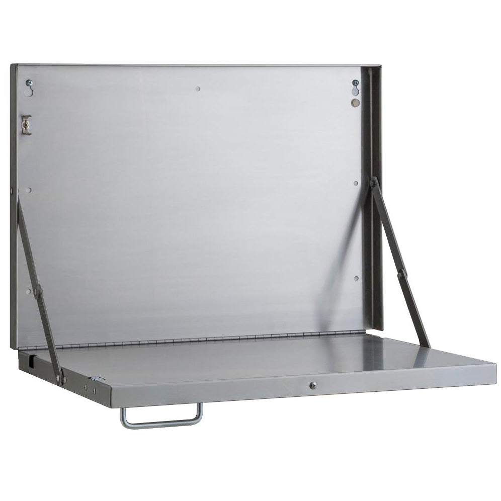 Bobrick B-7816 Folding Utility Shelf / Charting Station