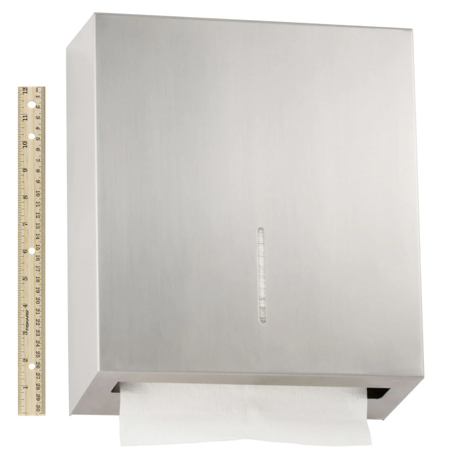 Bobrick B-9262 Fino Paper Towel Dispenser, C-Fold or Multifold Paper Towels