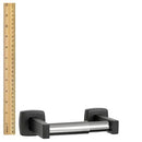 ASI 7305-41, Toilet Tissue Holder, Single, Matte Black Stainless Steel, Surface Mounted