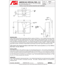 ASI 9343-41 Profile - Soap Dispenser - Liquid - Matte Black - Surface Mounted