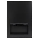 Bobrick 35903.MBLK Matte Black Paper Towel Dispenser