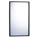 Bobrick 290.MBLK (24 x 30) 290, Welded-Frame Mirrors, Matte Black, 24"W x 30"H