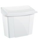 Alpine Sanitary Napkin Receptacle, White - ALP451-WHI