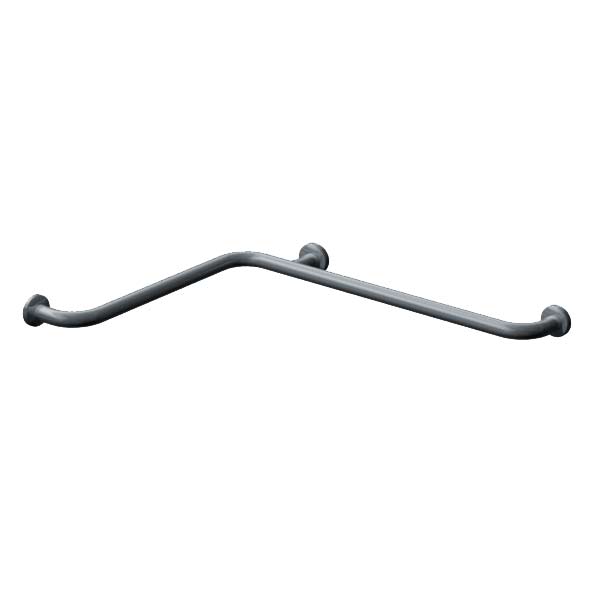 ASI 3760 Snap Flange (1-1/4" O.D) Smooth - Horizontal Grab Bar, 30" x 18"