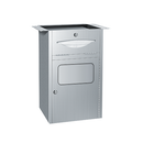 ASI 4004 Traditional - Under Vanity Paper Towel Disp. & Waste Receptacle - Multi, C-Fold - 10 gal.