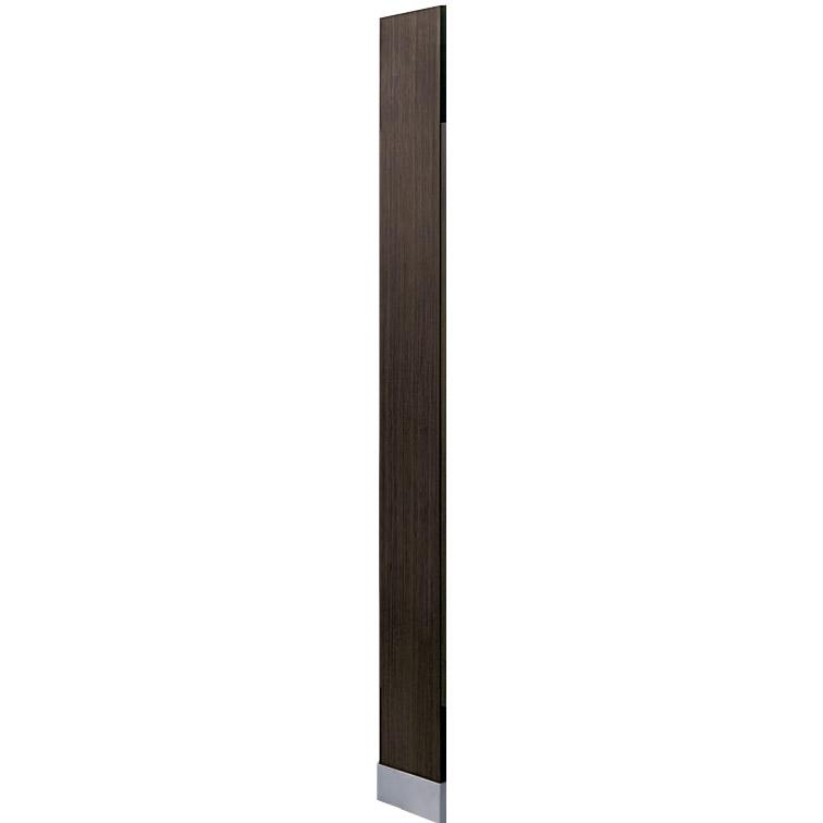 Bobrick Toilet Partition Pilaster, Plastic Laminate, 24"W x 82"H, -L480-24BOB