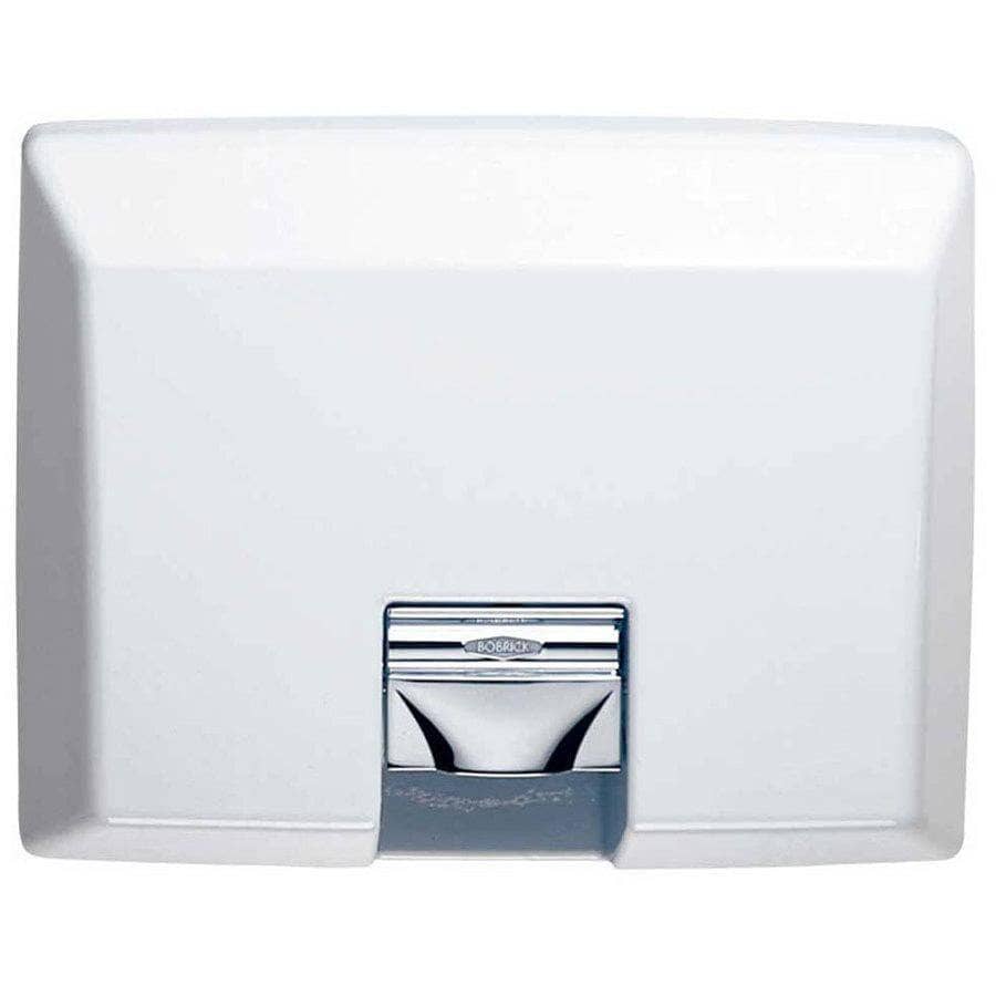 Bobrick B-750 Automatic Hand Dryer, 230 Volt, Surface-Mounted, Cast Iron - TotalRestroom.com