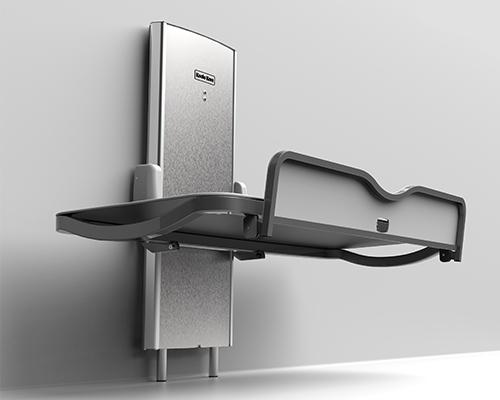 Koala Kare KB3000-AHL Adult Changing Station — Medical Grade, Adjustable Height 12"–41", 500 lb, ISO 60601
