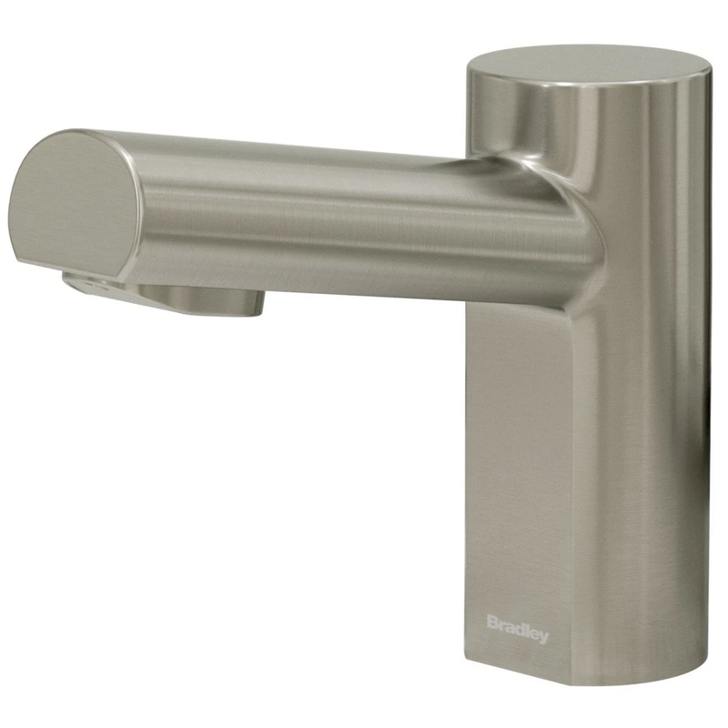 Bradley (S53-3300) RT3-BN Touchless Counter Mounted Sensor Faucet, .35 GPM, Brushed Nickel, Metro Series