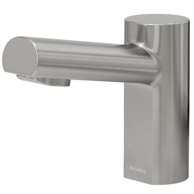Bradley (S53-3300) RT3-BS Touchless Counter Mounted Sensor Faucet, .35 GPM, Brushed Stainless, Metro Series