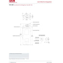 Oval 10HABC Fire Extinguisher, Surface Mounted