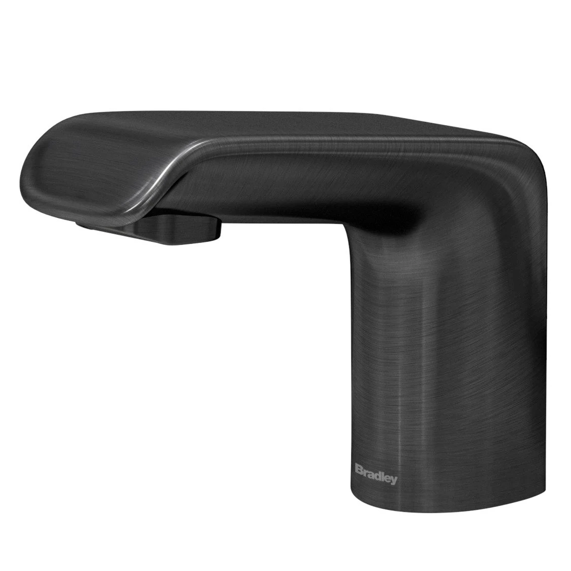 Bradley (S53-3500) RL5-BB Touchless Counter Mounted Sensor Faucet, .5 GPM, Brushed Black Stainless, Linea Series