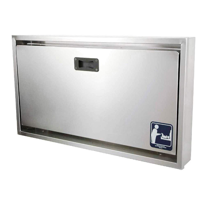 Foundations (The Sova Company) Surface Mount Stainless Changing Station Horizontal, Stainless Steel - 100SSC-SM, Updated Part Number: 30HS0106