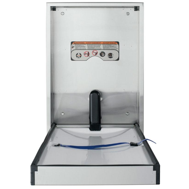 Foundations (The Sova Company) Recessed Full Stainless Steel Changing, Updated Part Number: 35VR0006