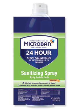 PGC30130EA PROCTER & GAMBLE 24-Hour Disinfectant Sanitizing Spray, Citrus, 15 oz