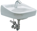 Zurn Z.L3.S Zurn One Sensor Hand Washing System with 20” x 18” Wall Hung Lavatory (Single hole battery sensor faucet with 0.5 gpm)