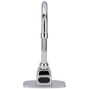 Zurn Z6920-XL-ACA-CP4 AquaSense Single Hole Gooseneck Sensor Faucet with 0.5 gpm Aeratorand 6 VDC Plug-In Power Converter," 4" Cover Plate