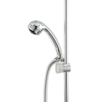Zurn Z7000-HW Temp-Gard Standard Hand/Wall Shower with Supply Elbow, Flange," 60" Hose, and 24" Slide Bar in Chrome