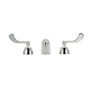 Zurn Z831R4-XL-3M AquaSpec Widespread Faucet," 5" Centerline Spout, 0.5 gpm Vandal-Resistant Pressure-Compensating Spray," 4" Wrist Blades