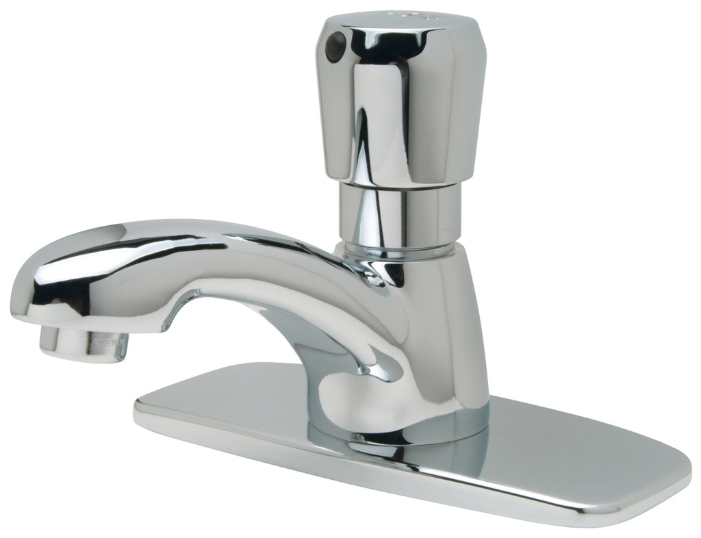 Zurn Z86100XLCP43M AquaSpec SingleHole Metering Faucet, 0.5 GPM