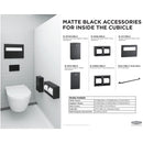 Bobrick 150CX36.MBLK (36 x 1.5) Matte Black 36" Straight Grab Bar