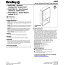 Bradley 2A02 Commercial Paper Towel Dispenser, Recessed-Mounted, Stainless Steel