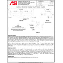 ASI 7305-2S Commercial Toilet Paper Dispenser, Surface-Mounted, Stainless Steel w/ Satin Finish