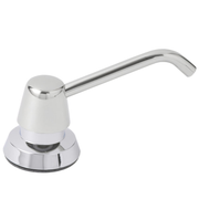 Bobrick B-8221 Commercial Liquid Soap Dispenser, Countertop Mounted, Manual-Push, Stainless Steel - 4