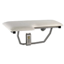 Bobrick B-517 Right Hand Folding Commercial Shower Seat, 360 lb Load Capacity, Stainless Steel