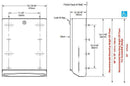 Bobrick B-262 Commercial Paper Towel Dispenser, Surface-Mounted, Stainless Steel - TotalRestroom.com